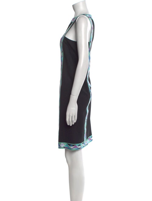Emilio Pucci Silk Knee-Length Dress