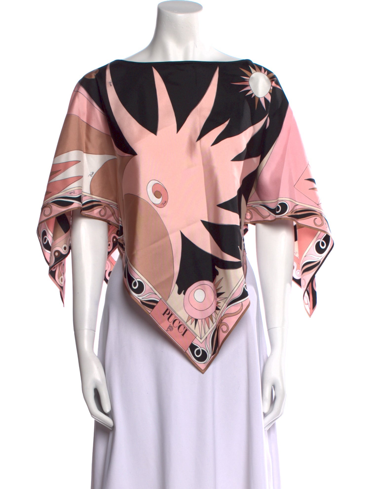 Emilio Pucci Silk Printed Blouse w/ Tags