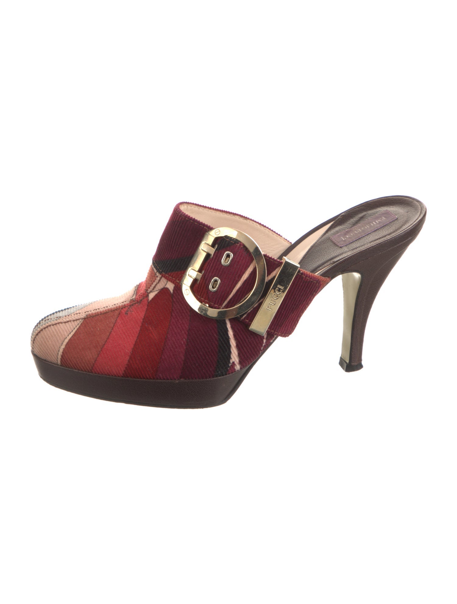 Emilio Pucci Printed Mules