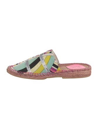 Emilio Pucci Printed Espadrilles