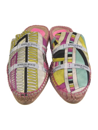 Emilio Pucci Printed Espadrilles