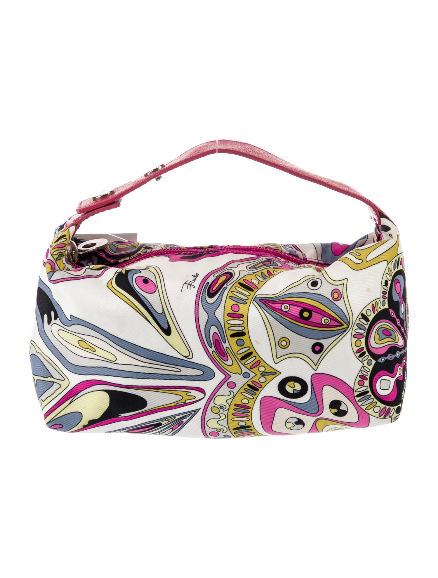 Emilio Pucci Leather Top Handle Bag