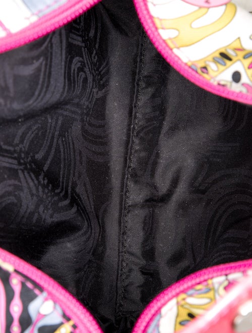 Emilio Pucci Leather Top Handle Bag