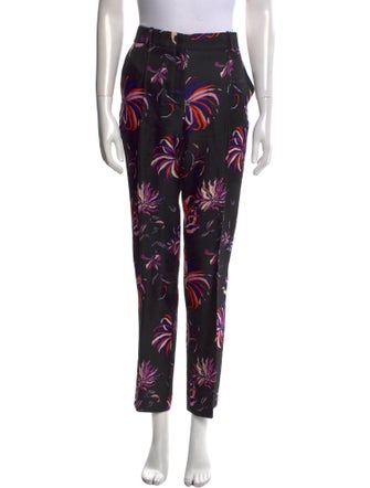 Emilio Pucci Wool Straight Leg Pants