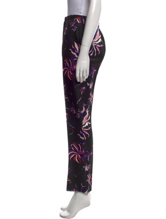 Emilio Pucci Wool Straight Leg Pants