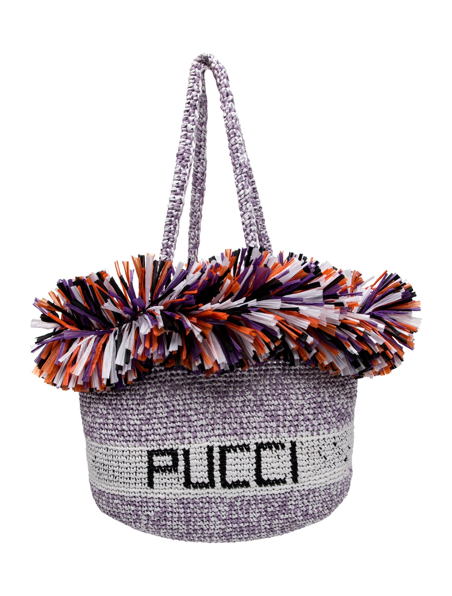 Emilio Pucci Straw Tote