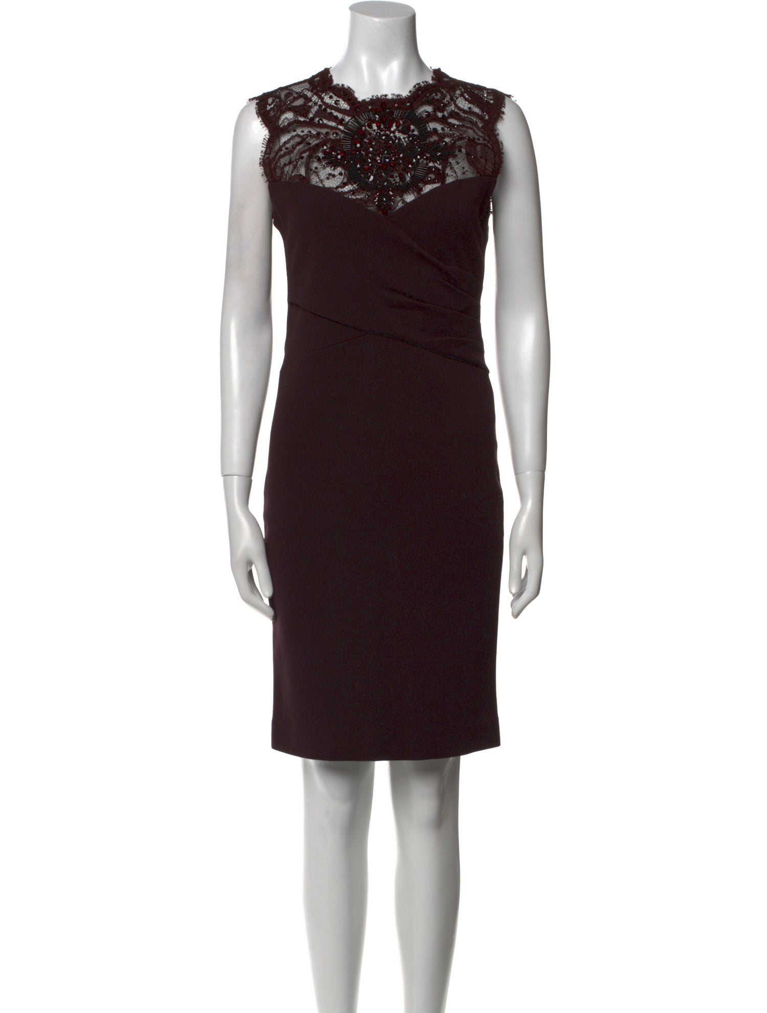 Emilio Pucci Bateau Neckline Knee-Length Dress