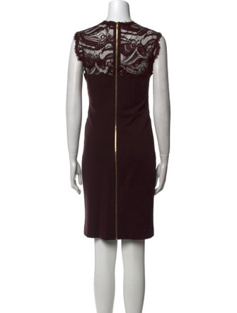 Emilio Pucci Bateau Neckline Knee-Length Dress