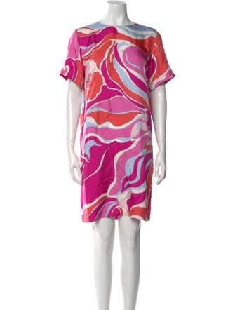 Emilio Pucci Printed Mini Dress