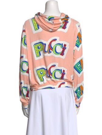 Emilio Pucci Graphic Print Crew Neck Sweatshirt