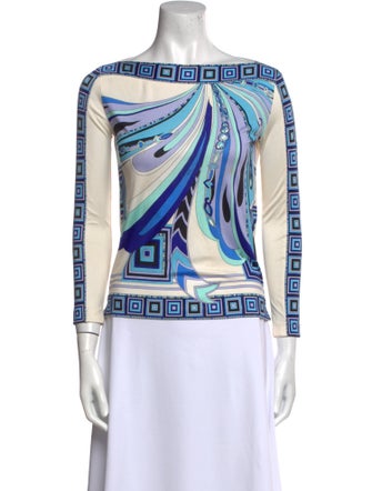 Emilio Pucci Silk Printed Top