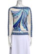 Emilio Pucci Silk Printed Top