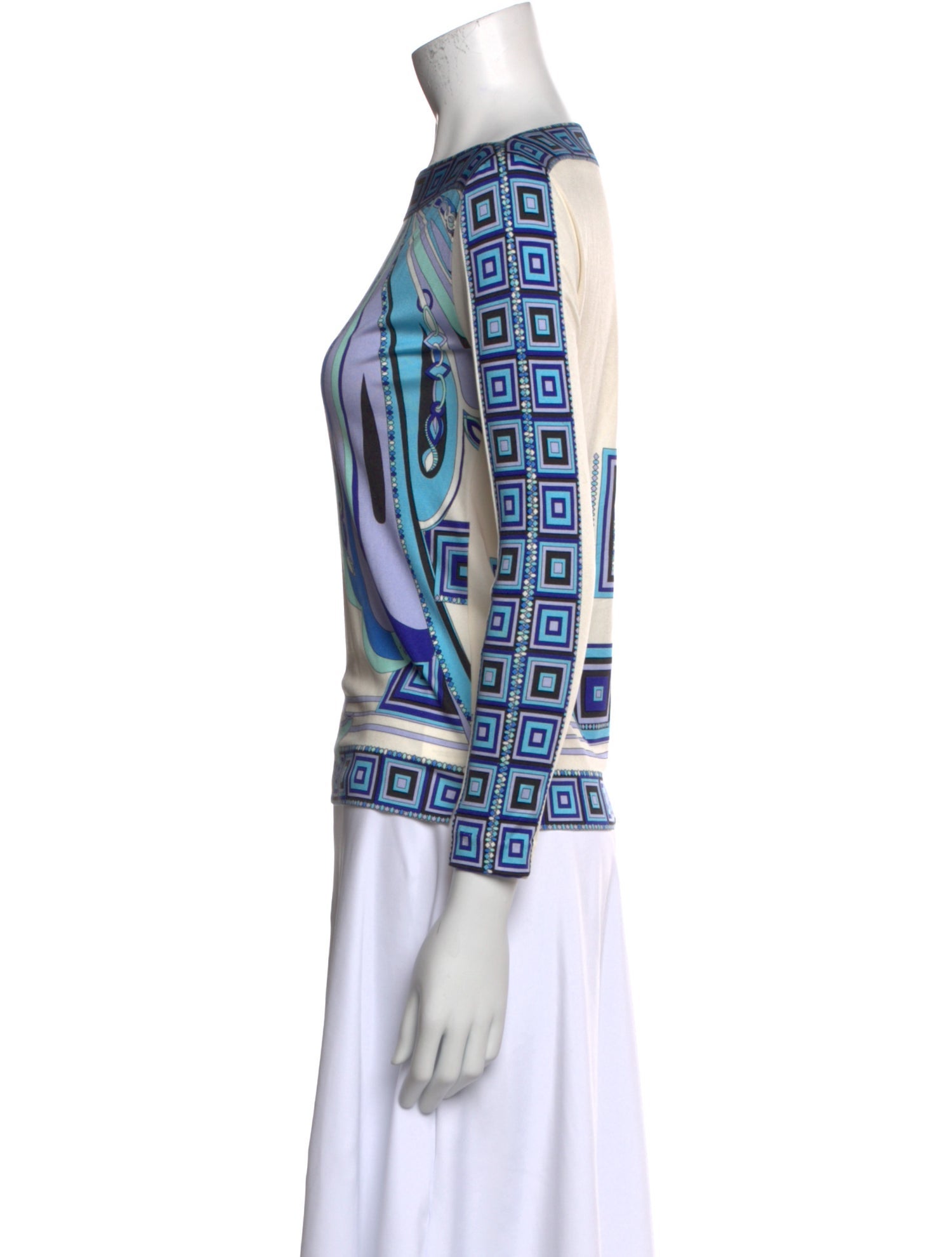Emilio Pucci Silk Printed Top
