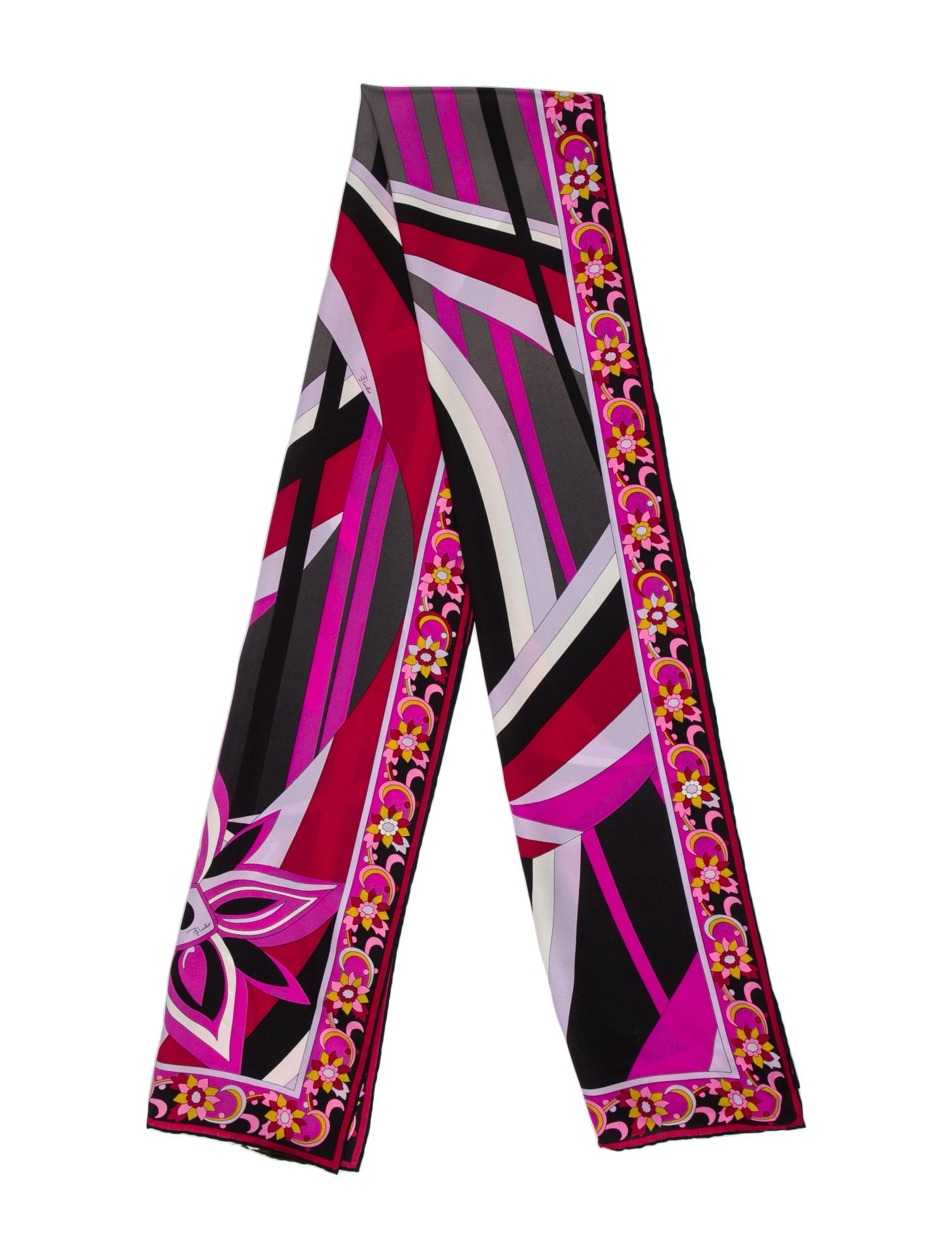 Emilio Pucci Silk Printed Scarf