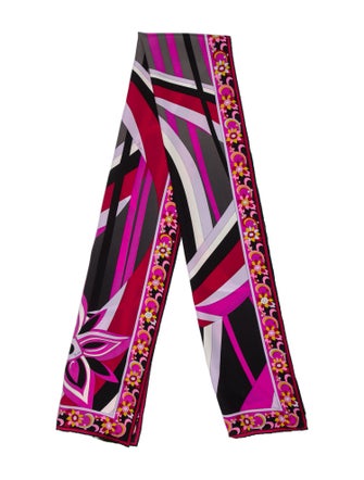 Emilio Pucci Silk Printed Scarf