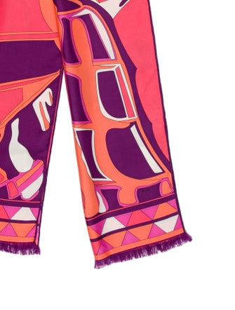 Emilio Pucci Silk Printed Scarf