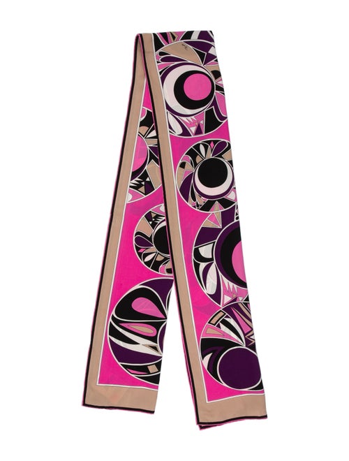 Emilio Pucci Silk Printed Scarf