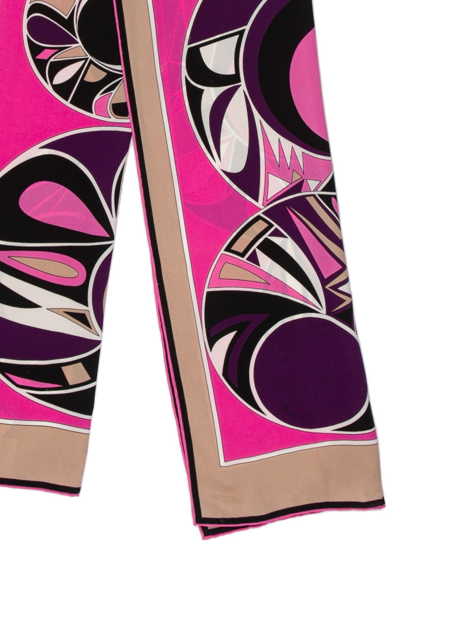 Emilio Pucci Silk Printed Scarf