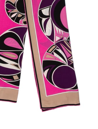 Emilio Pucci Silk Printed Scarf