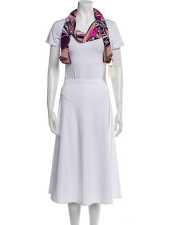 Emilio Pucci Silk Printed Scarf