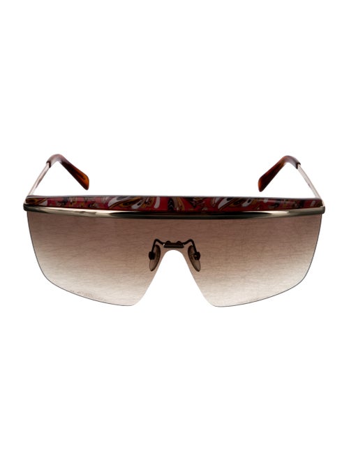 Emilio Pucci Shield Gradient Sunglasses