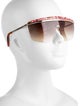 Emilio Pucci Shield Gradient Sunglasses