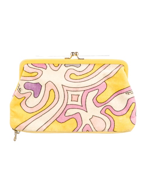 Emilio Pucci Velvet Clutch