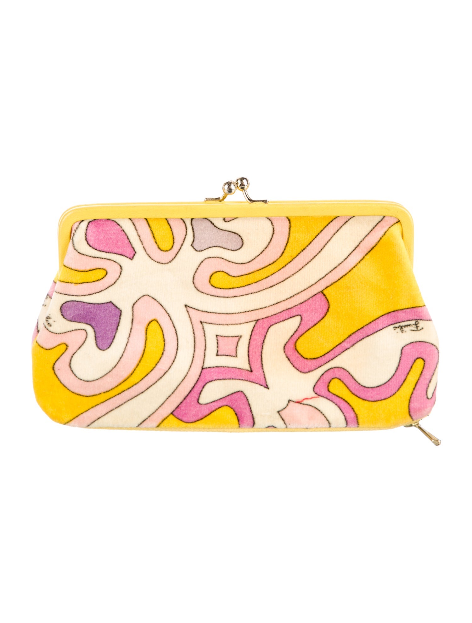 Emilio Pucci Velvet Clutch
