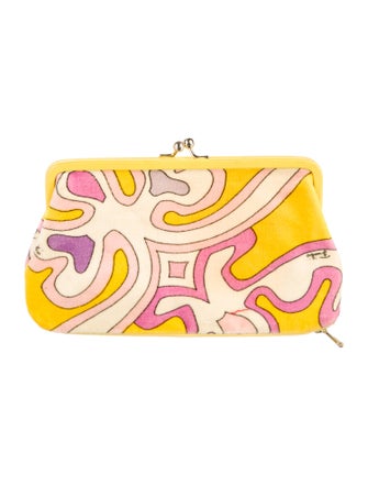 Emilio Pucci Velvet Clutch