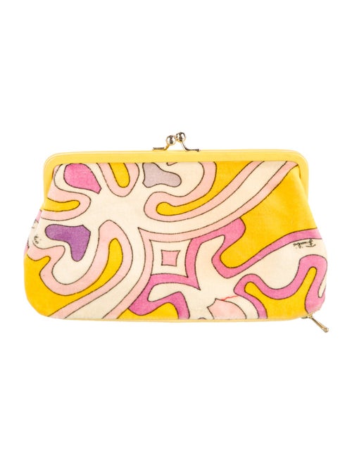 Emilio Pucci Velvet Clutch