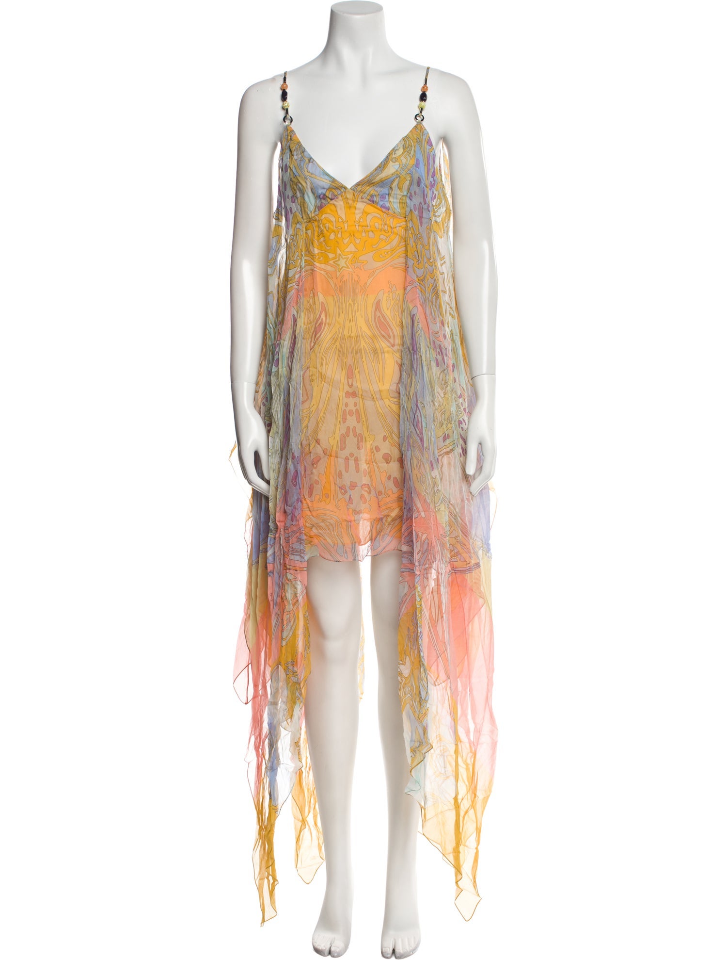 Emilio Pucci Silk Long Dress