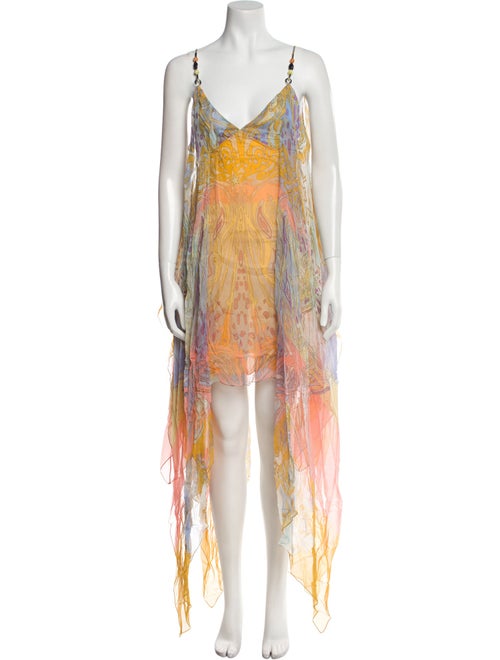 Emilio Pucci Silk Long Dress