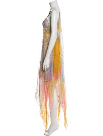 Emilio Pucci Silk Long Dress