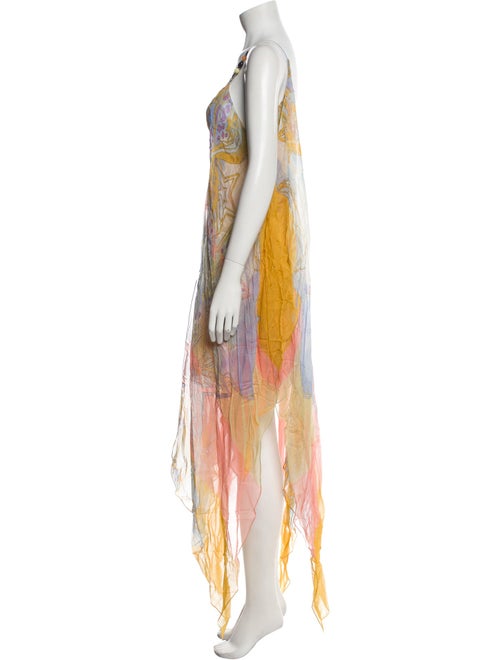 Emilio Pucci Silk Long Dress