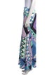 Emilio Pucci Printed Long Skirt