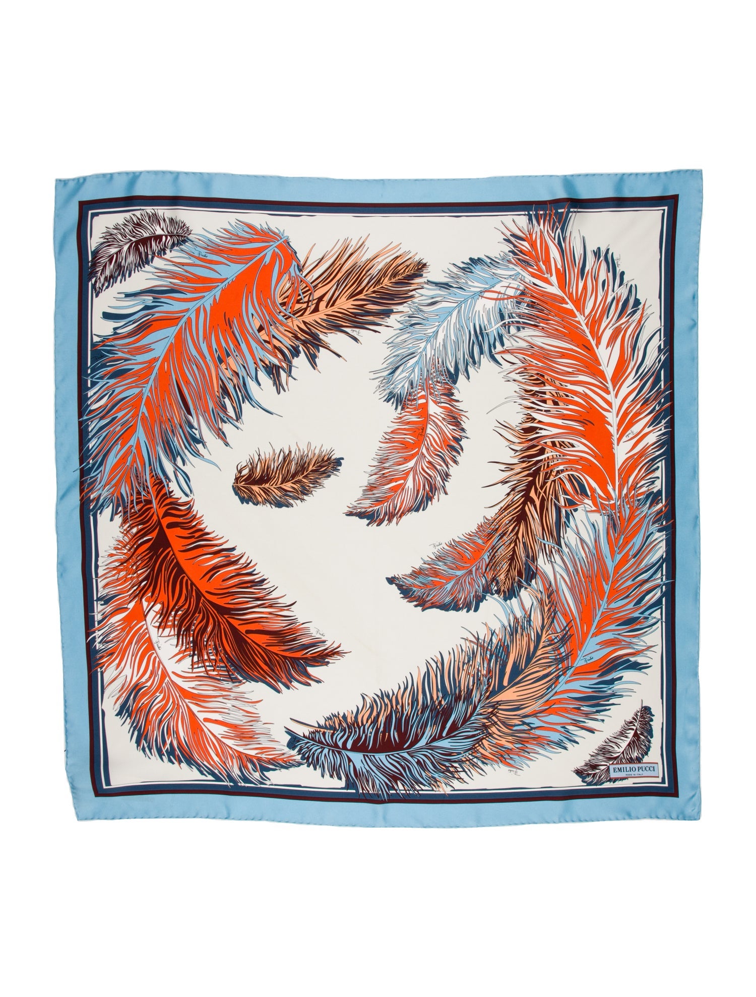 Emilio Pucci Silk Printed Scarf