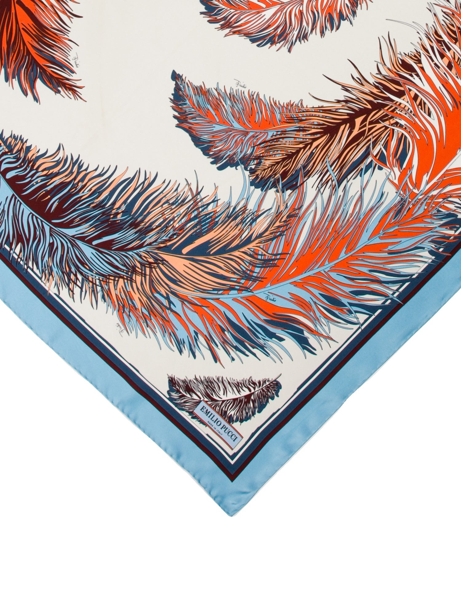 Emilio Pucci Silk Printed Scarf