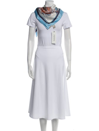 Emilio Pucci Silk Printed Scarf