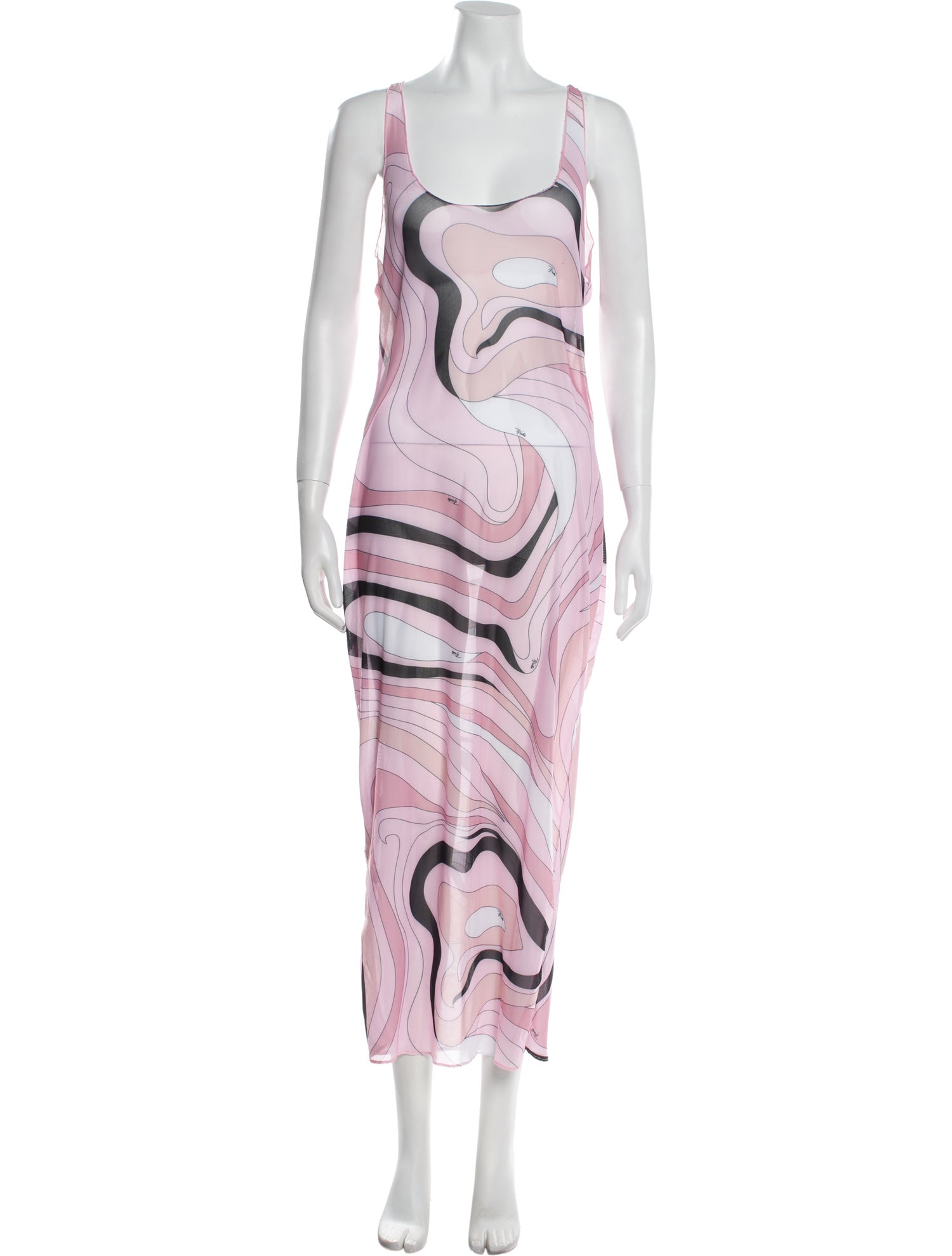 Emilio Pucci Paisley Print Long Dress w/ Tags