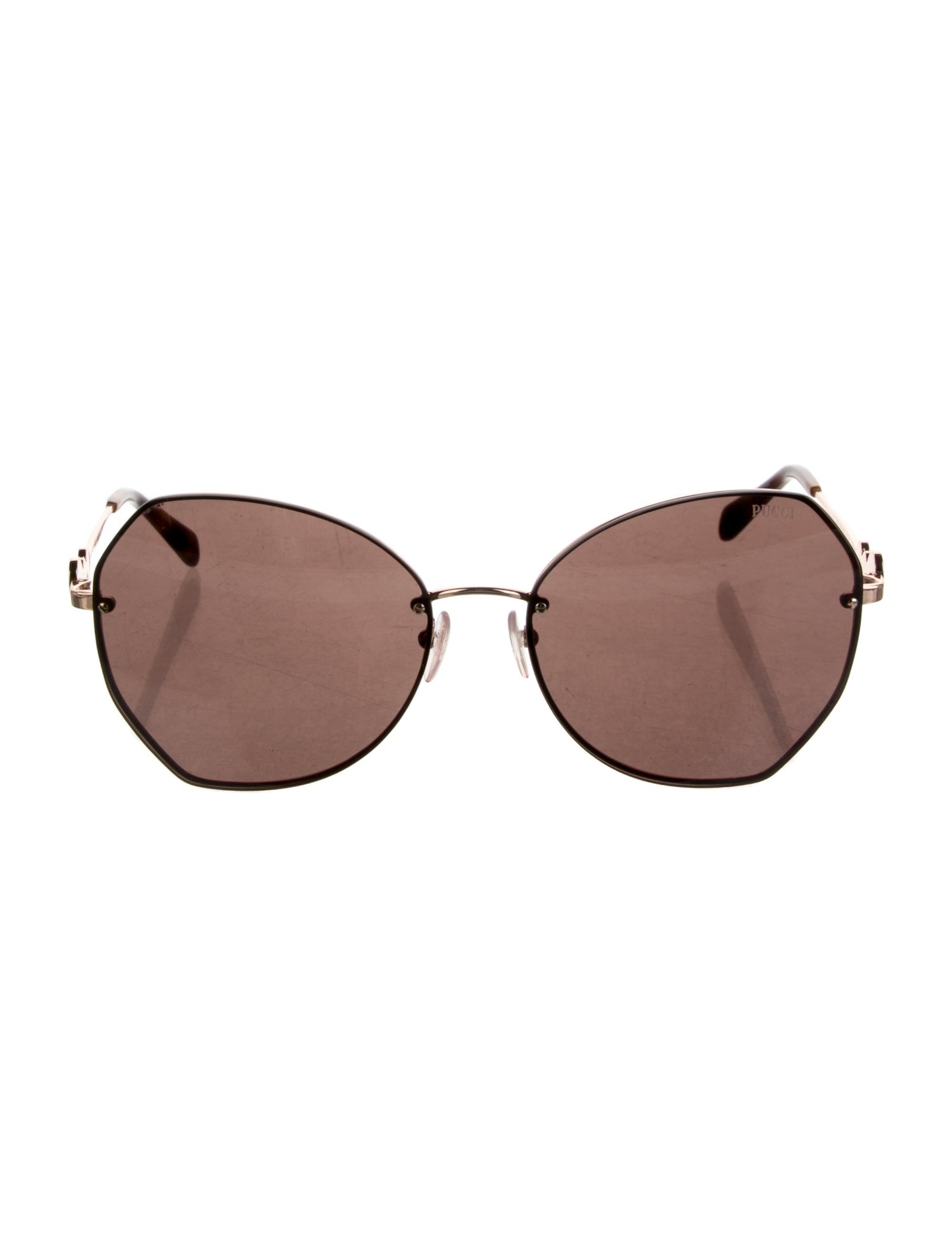 Emilio Pucci Oversize Tinted Sunglasses