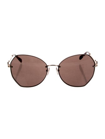 Emilio Pucci Oversize Tinted Sunglasses