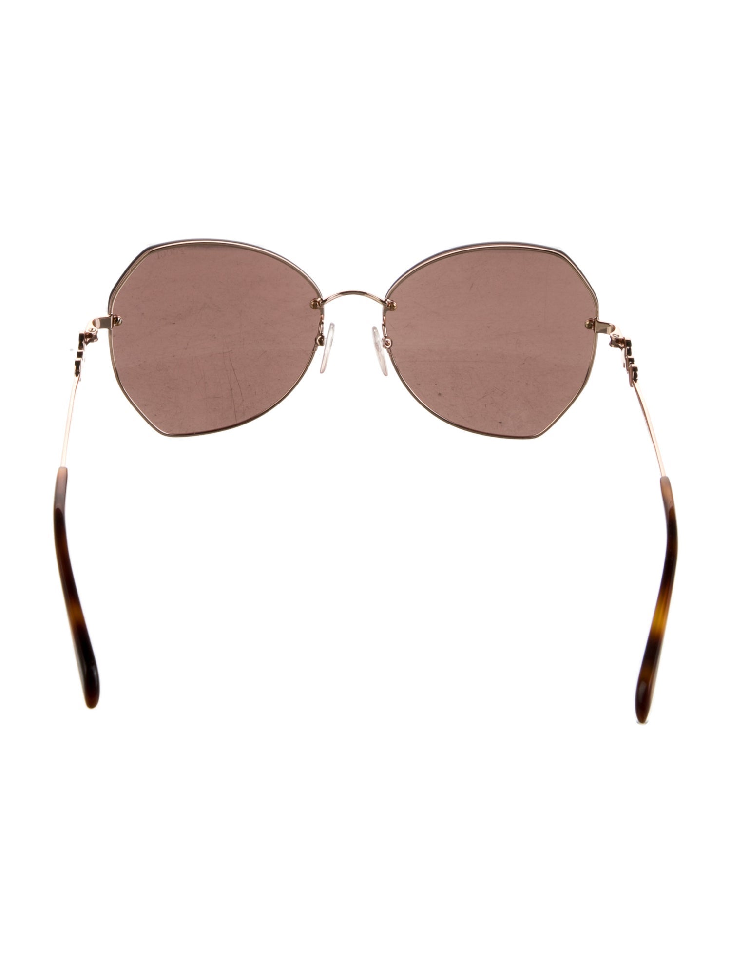 Emilio Pucci Oversize Tinted Sunglasses