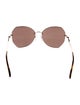 Emilio Pucci Oversize Tinted Sunglasses