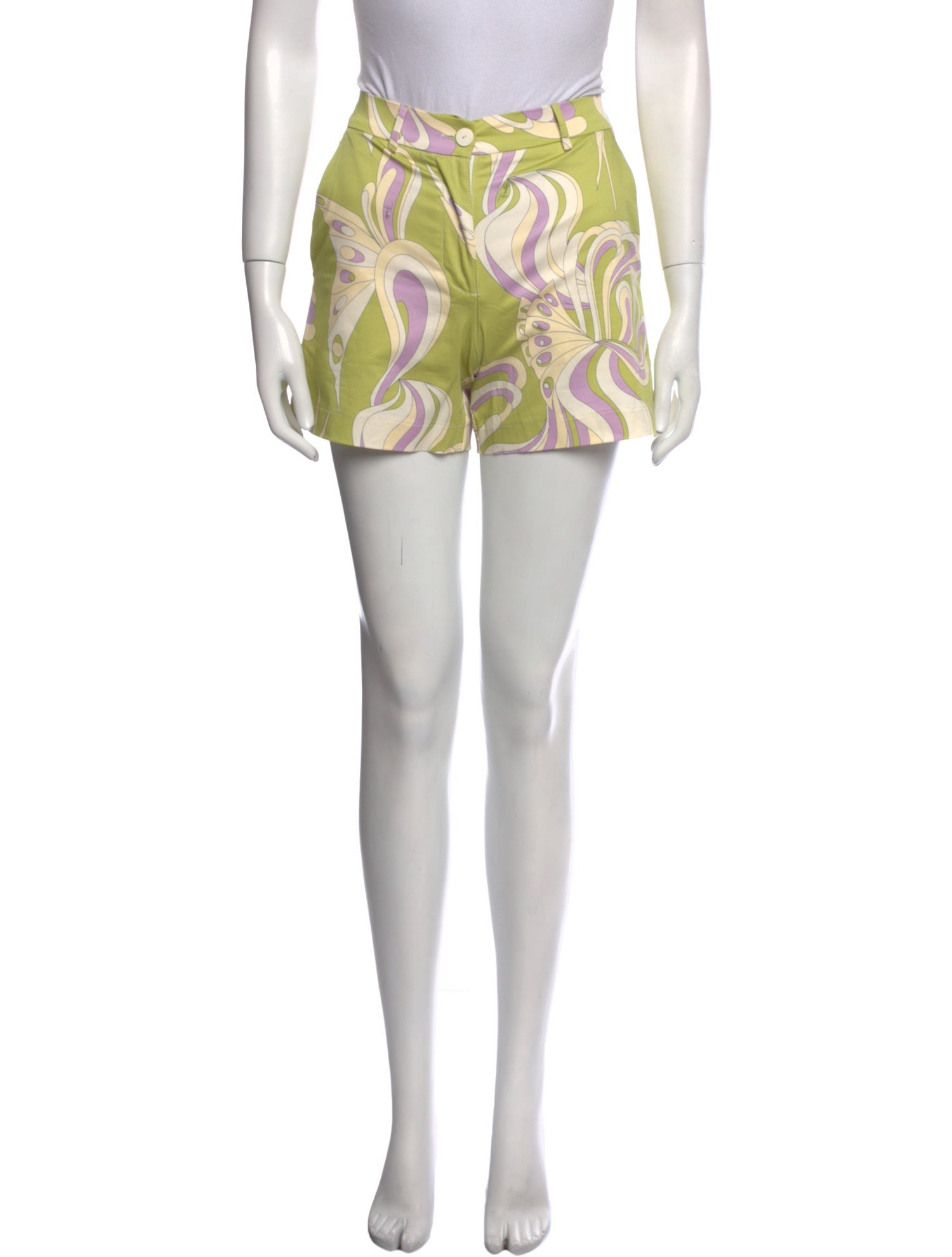 Emilio Pucci Printed Mini Shorts w/ Tags