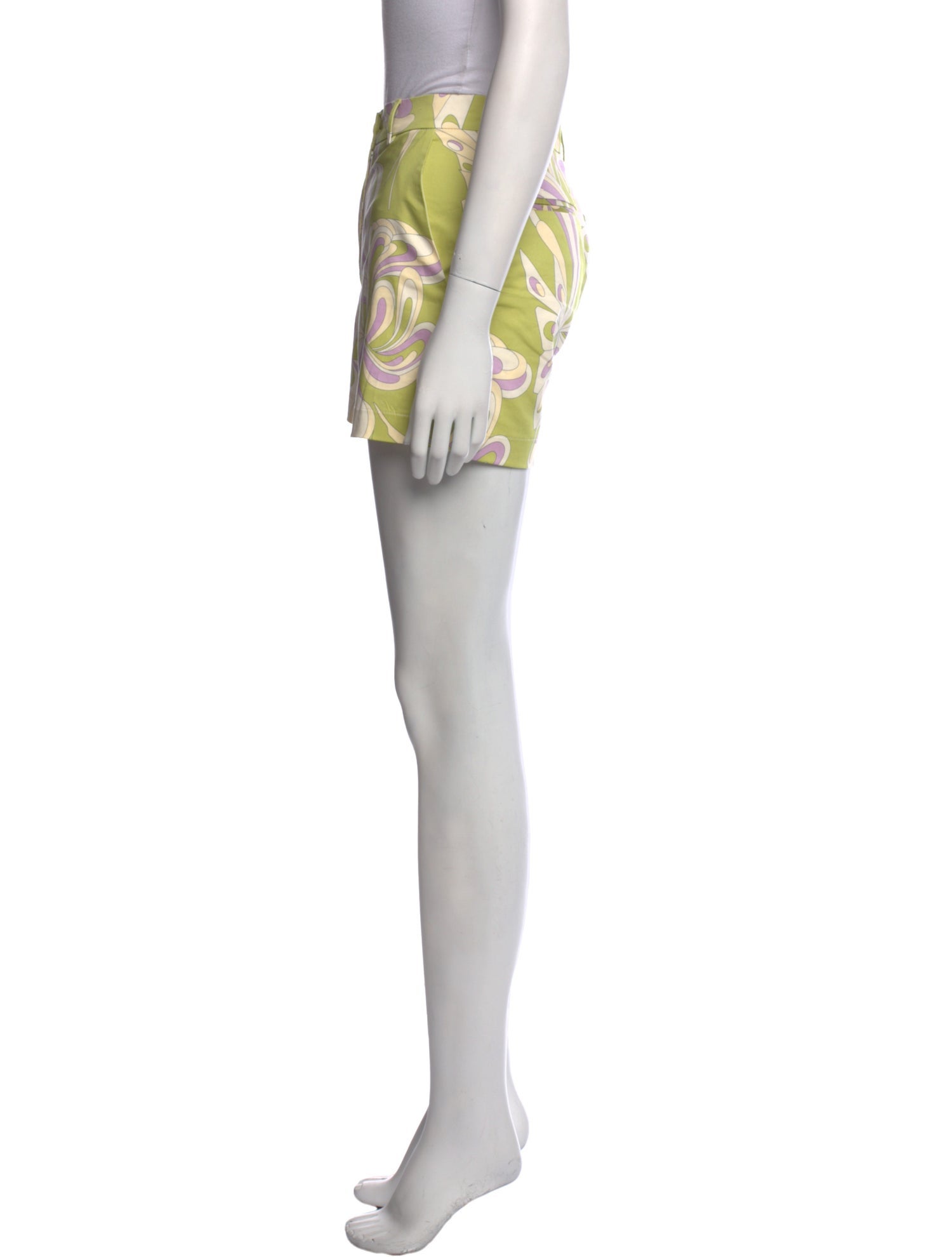 Emilio Pucci Printed Mini Shorts w/ Tags