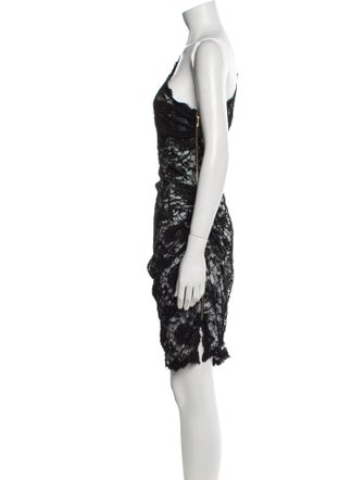 Emilio Pucci Lace Knee-Length Dress