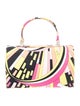 Emilio Pucci Canvas Top Handle Bag