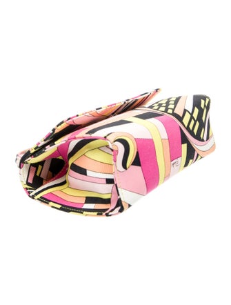Emilio Pucci Canvas Top Handle Bag