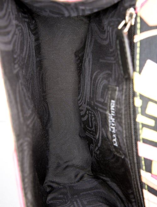 Emilio Pucci Canvas Top Handle Bag