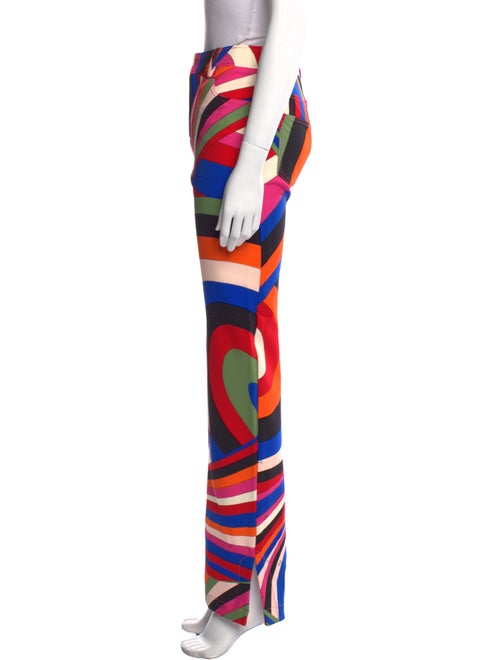 Emilio Pucci Printed Wide Leg Pants